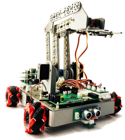 Автономный робот-манипулятор с колёсами всенаправленного движения